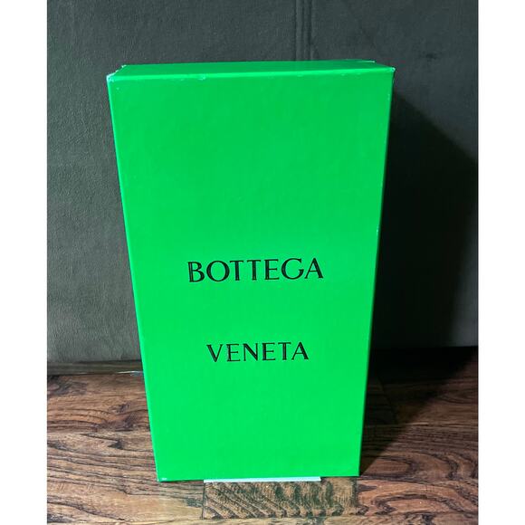 $1095 NIB Bottega Veneta Men\'s Green Leather Textile Slip-On Loafers 42(9) main image 6